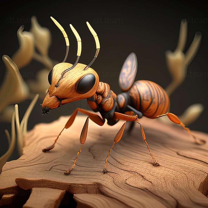 3D модель Camponotus pilicornis (STL)